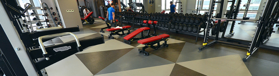 Virgin Active Empire Tower Fitness Center, Bangkok, Thailand - Neoflex REPtiles Fitness Flooring